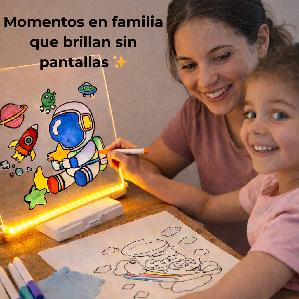Pizarra Led Mágica ¡y di ADIOS a las pantallas!