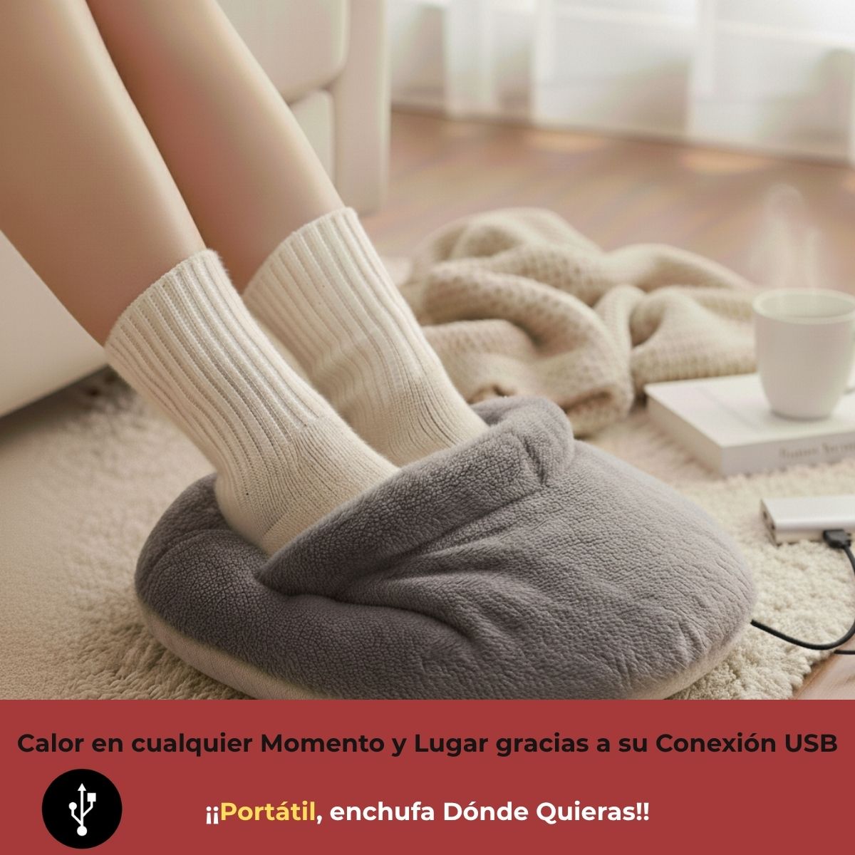 Calentador de Pies Eléctrico Hotfeet