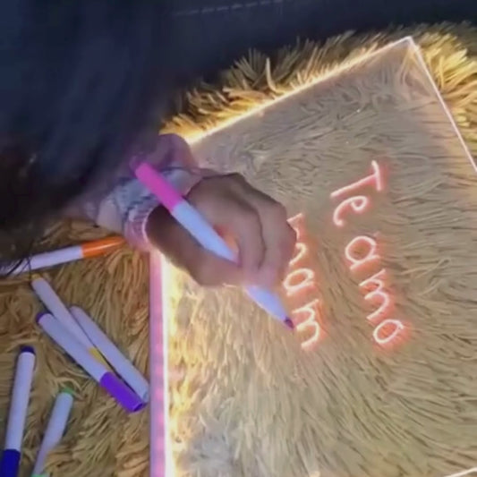 Pizarra Led Mágica ¡y di ADIOS a las pantallas!